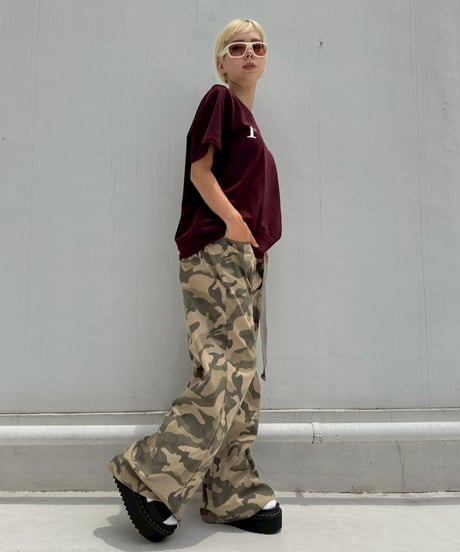 Wide Pants'Camouflage'#10105