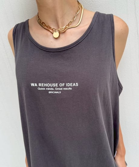 Logo Tank'Round Hem'#2523