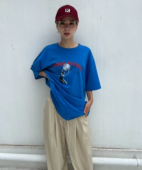 Wide Color Tee'Riviera'#88651