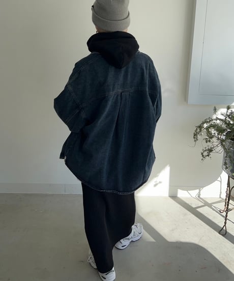 Wide SH-jacket'Denim'#5281