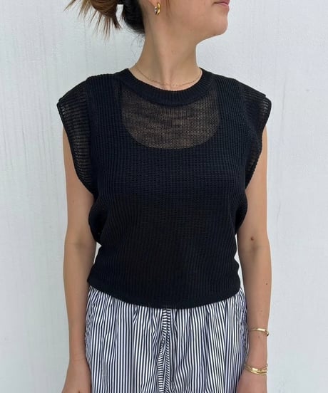 Knit Tank-top'Airy'#2011