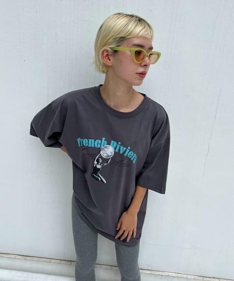 Wide Color Tee'Riviera'#88651