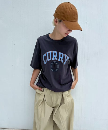 College Logo T-shirt'CURRY'#24441