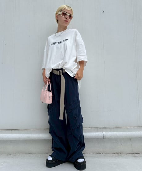 Wide Tee'Embroidery Logo'#812
