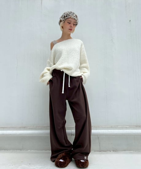 【¥7,400→¥6,300】Boat Neck Pullover'Kagibari'#5827
