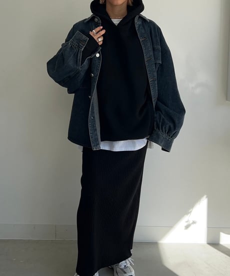 Wide SH-jacket'Denim'#5281