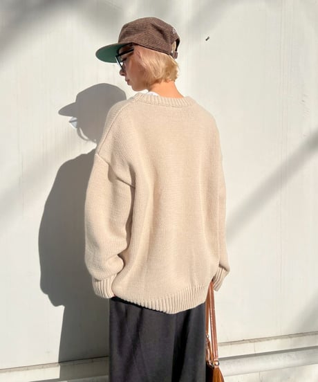 Wide Knit Tops'Loose Weave'#104459