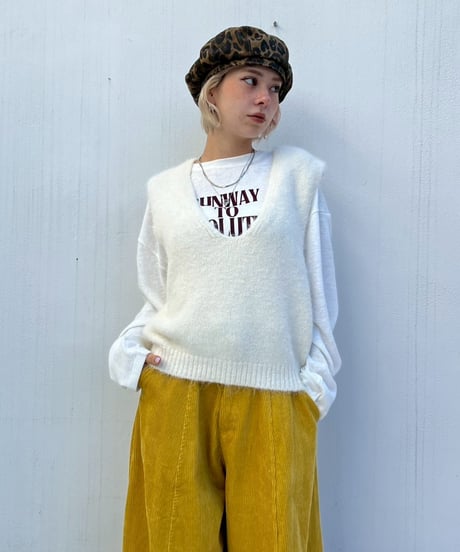 Crop LS Tee'RUNWAY'#268059
