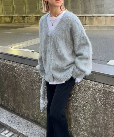 【¥7,300→¥4,900】Shaggy Cardigan'Mix'#3960