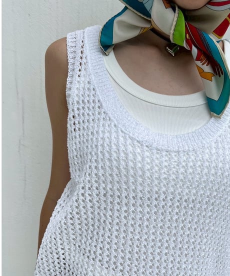 Knit Tank-top'Layered'#30208