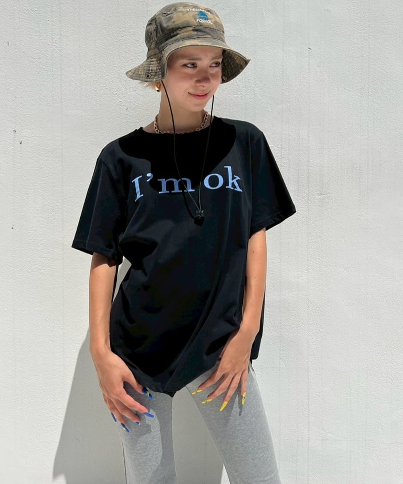Daily T-shirt'I'm ok'#11737 | tablethotel-SEGUR.