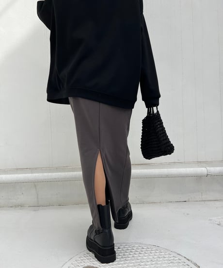 【¥5,900→¥3,800】Sweat Tight Skirt'Slit' #606