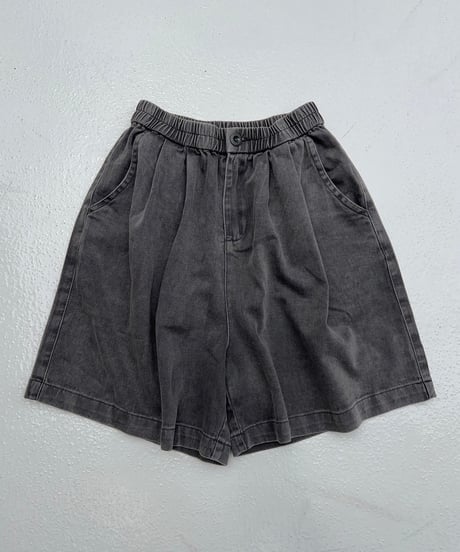 Wide Half Pants'Washed'#167665
