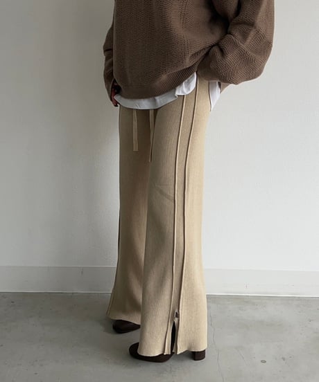 【¥5,800→¥4,200】Rib Pants'Slit'#380