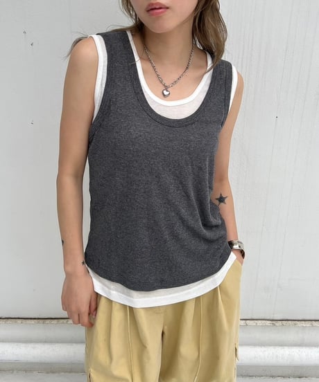 Rib Tank'Layered'#1687