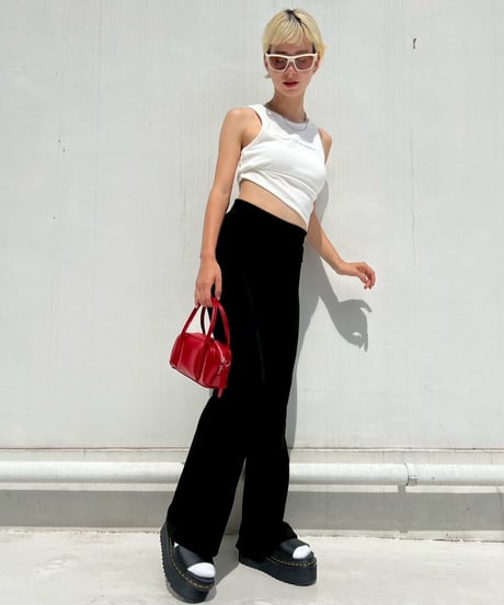 【¥4,600→¥4,200】Flare Pants'Draping'#9915