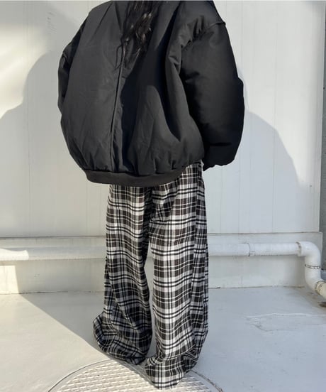 Tak Wide Pants'Check'#72217
