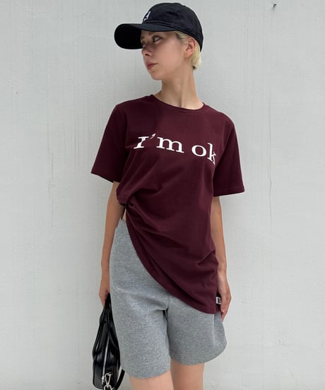 Daily T-shirt'I'm ok'#11737