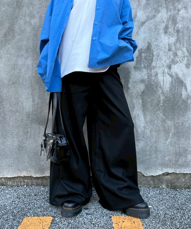 Wide Slacks'With Belt'#6611859 | tablethotel-SE