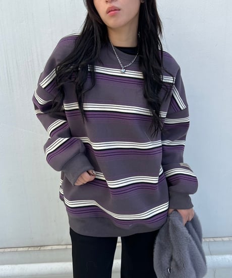 Wide  Sweat Shirt'Mulch Border'#636