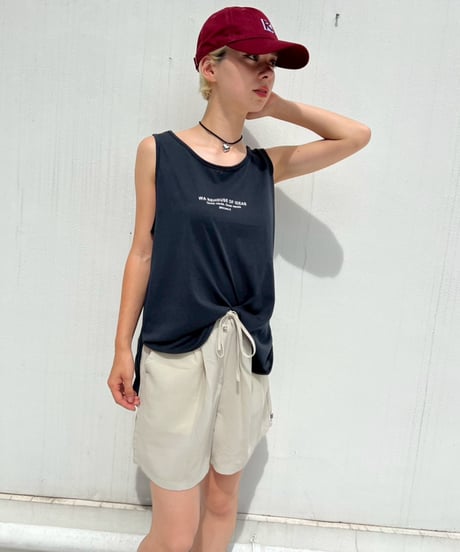 Logo Tank'Round Hem'#2523