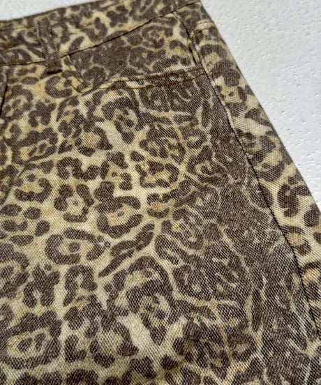 Compact Mini Skirt'Leopard'#8057
