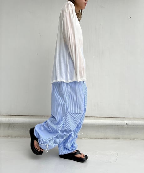 Stripe Jogger Pants'2Way'#9059