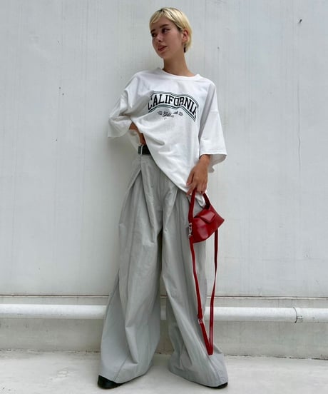 Tuck Wide Pants'Volume'#5741