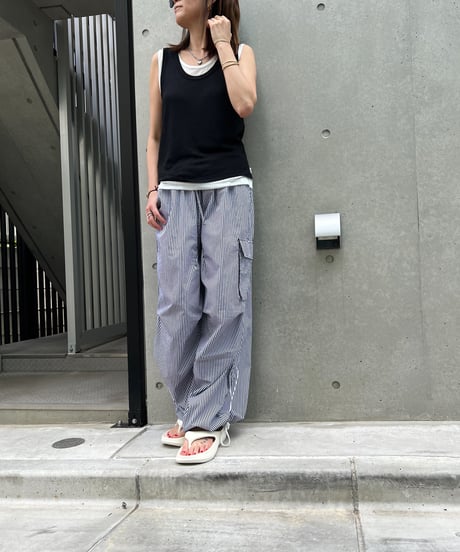 Stripe Jogger Pants'2Way'#9059