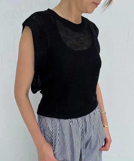 Knit Tank-top'Airy'#2011