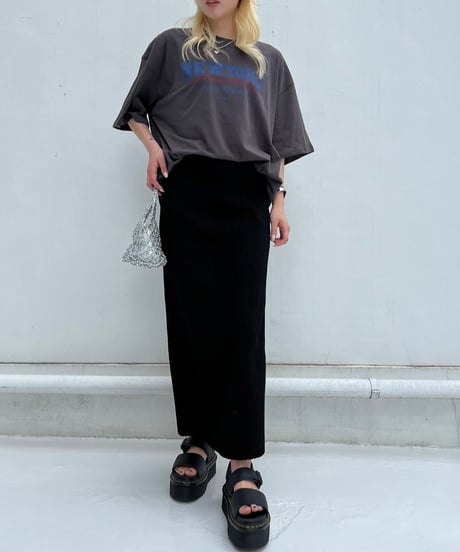 Wide T-shirt'NY1985'#6542
