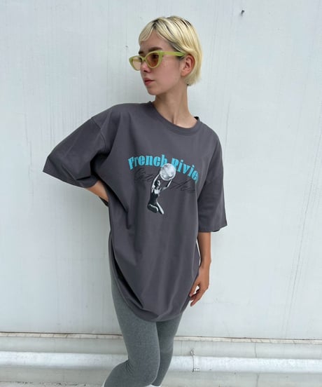 Wide Color Tee'Riviera'#88651