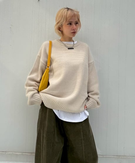 Wide Knit Tops'Loose Weave'#104459