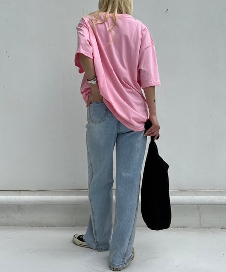 Wide T-shirt'NY1985'#6542