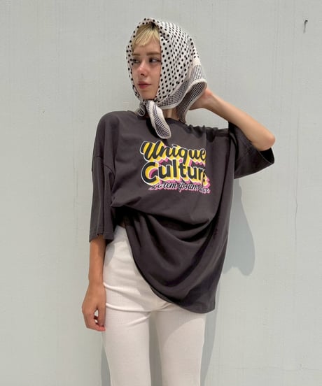Wide Logo Tee'Shadow Font'#6337