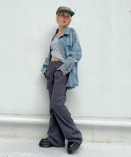 Flare Pants 'Fleece lining' #9339