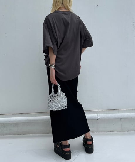 Wide T-shirt'NY1985'#6542