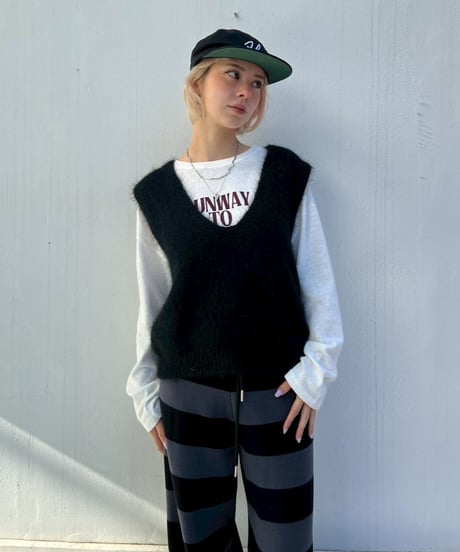 Knit Vest'Fluffy'#81656