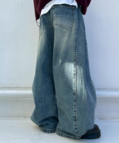Barrel Denim'2way Silhouette'#6811659