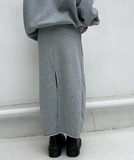 【¥5,900→¥3,800】Sweat Tight Skirt'Slit' #606