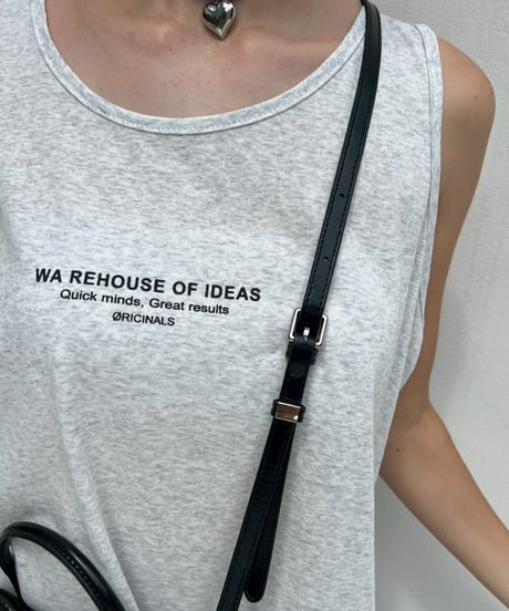 Logo Tank'Round Hem'#2523