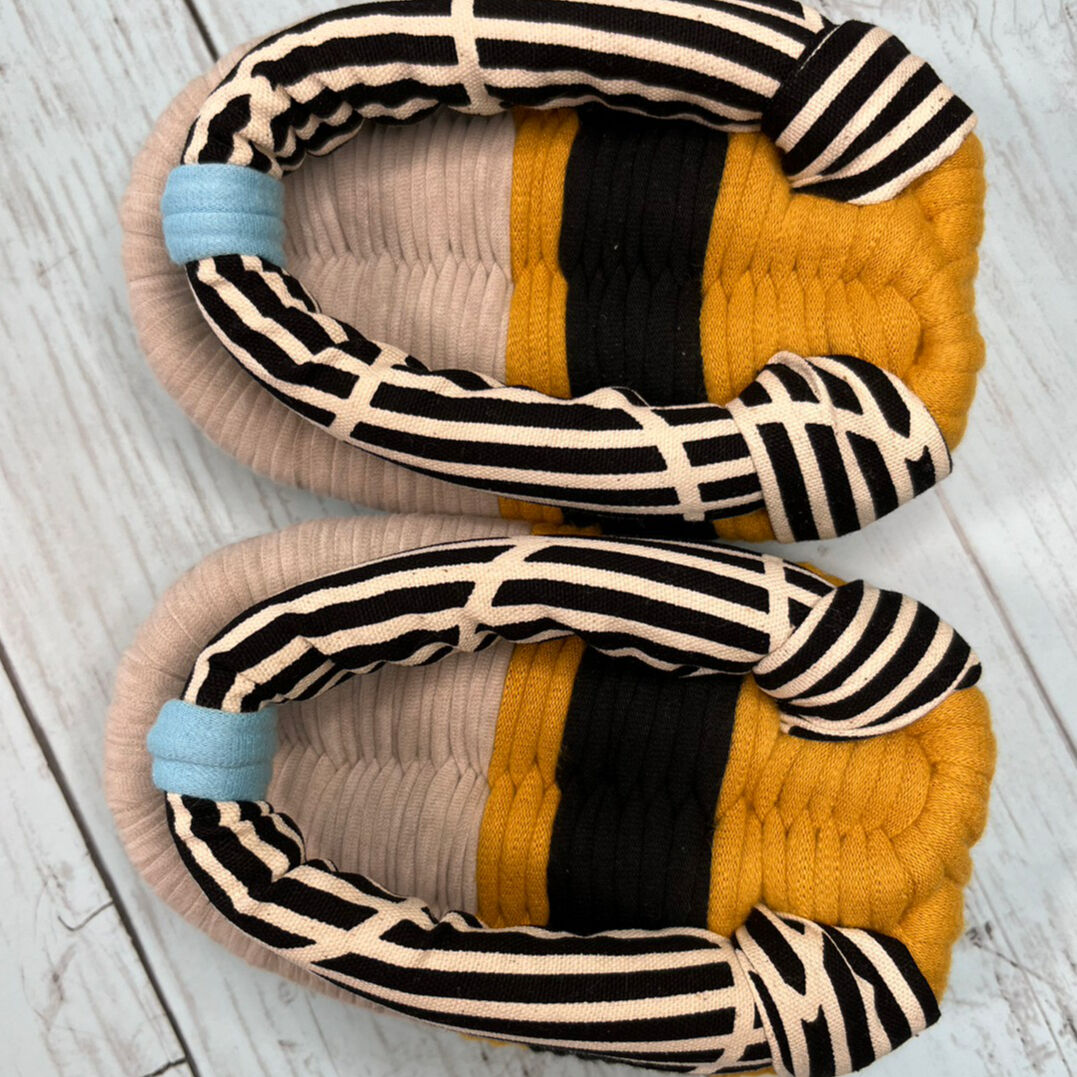 ふっくら足半(あしなか)布ぞうり | 布草履と華らんたん Meri