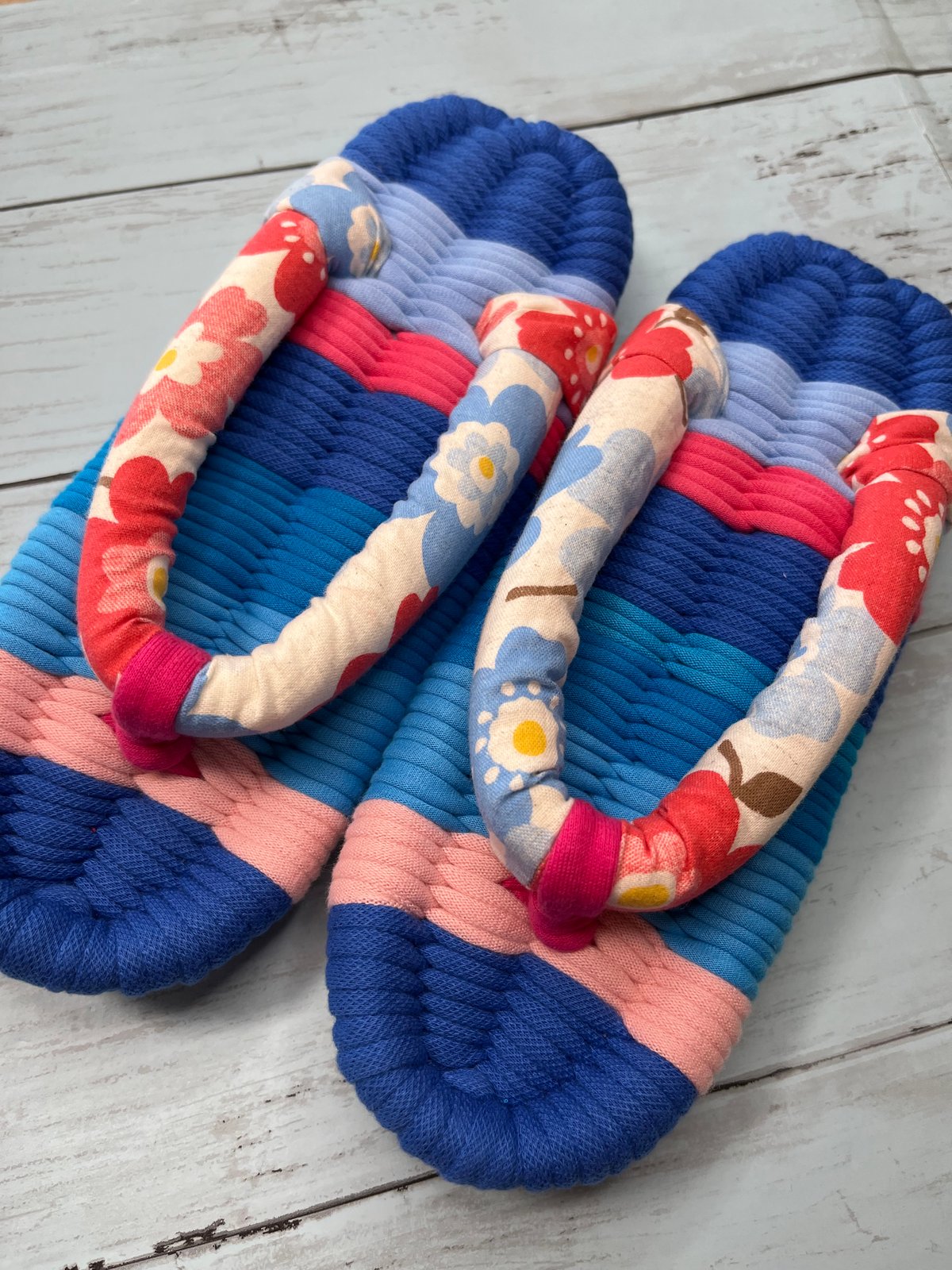 ふっくら布ぞうり | 布草履と華らんたん Meri