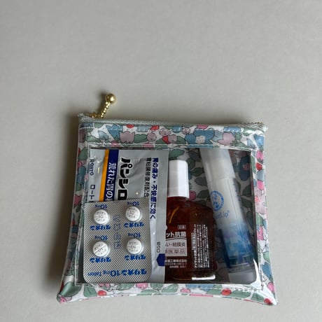 【S様専用ページ】オーダー商品　クリアミニポーチ（リングなし・ポケットなし）