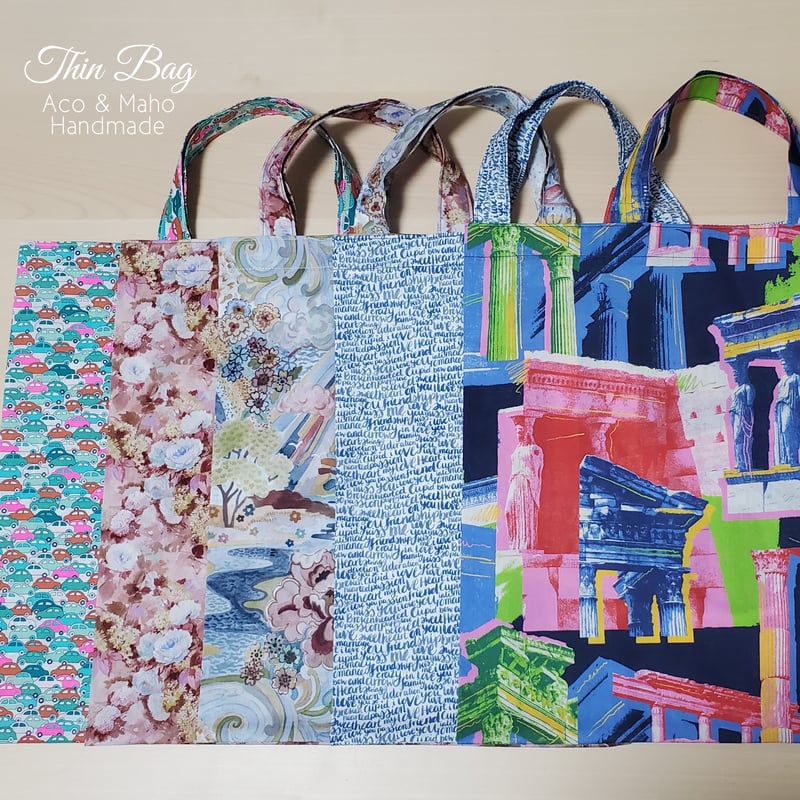 可愛いつどい】レコードサイズ！ペラペラバッグ TB21 | Aco & Maho