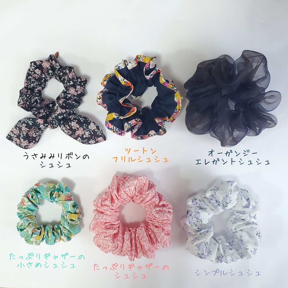 ハンドメイド Newラベンダーシフォン②×ラベンダーカメリア ハンドメイド Newラベンダーシフォン②×ラベンダーカメリア