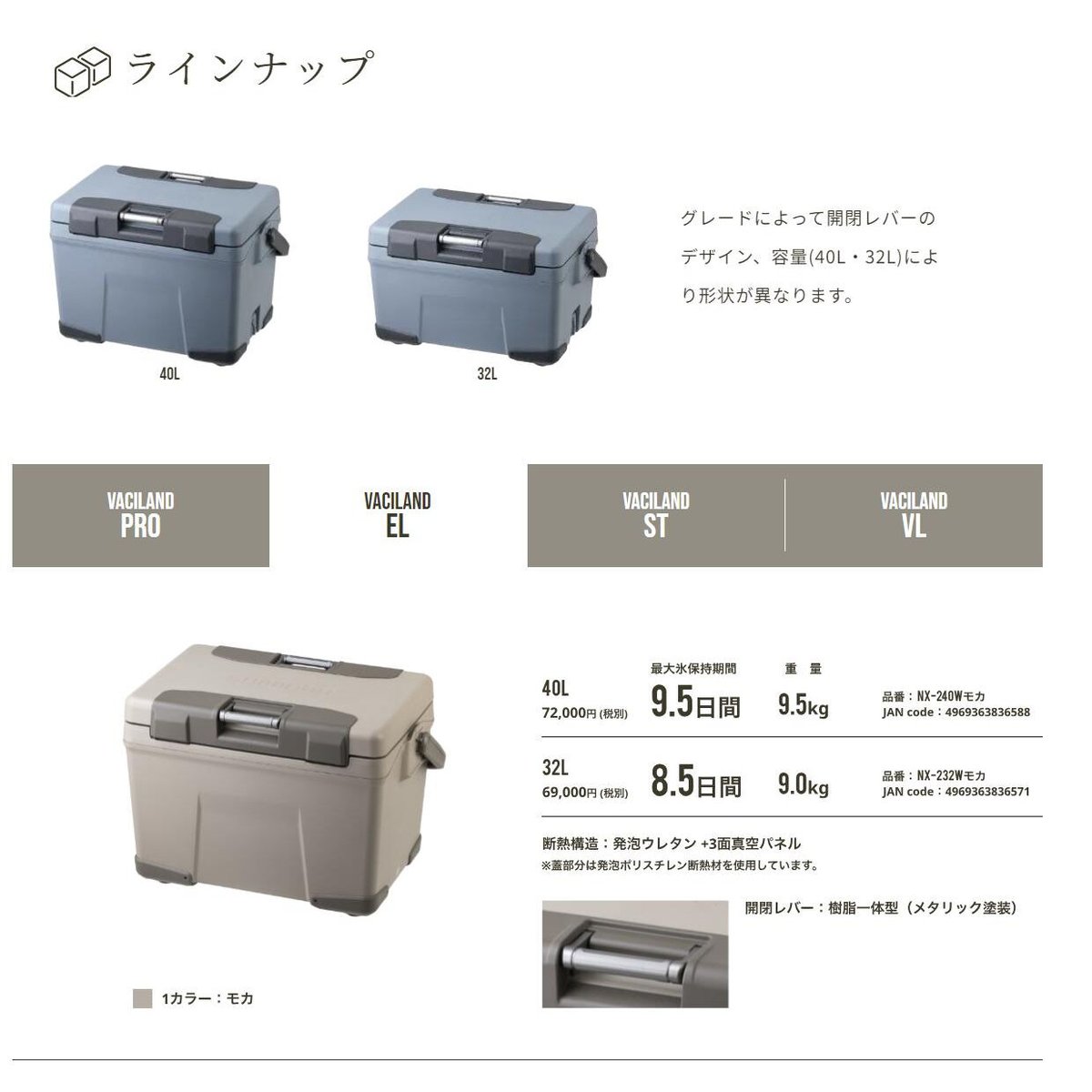 正規取扱店】SHIMANO シマノ VACILAND EL 32L クーラーボックス NX-...