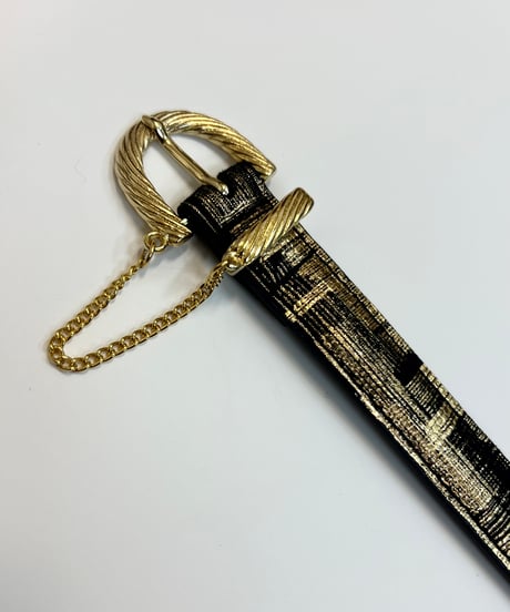 Gold Lattice Belt