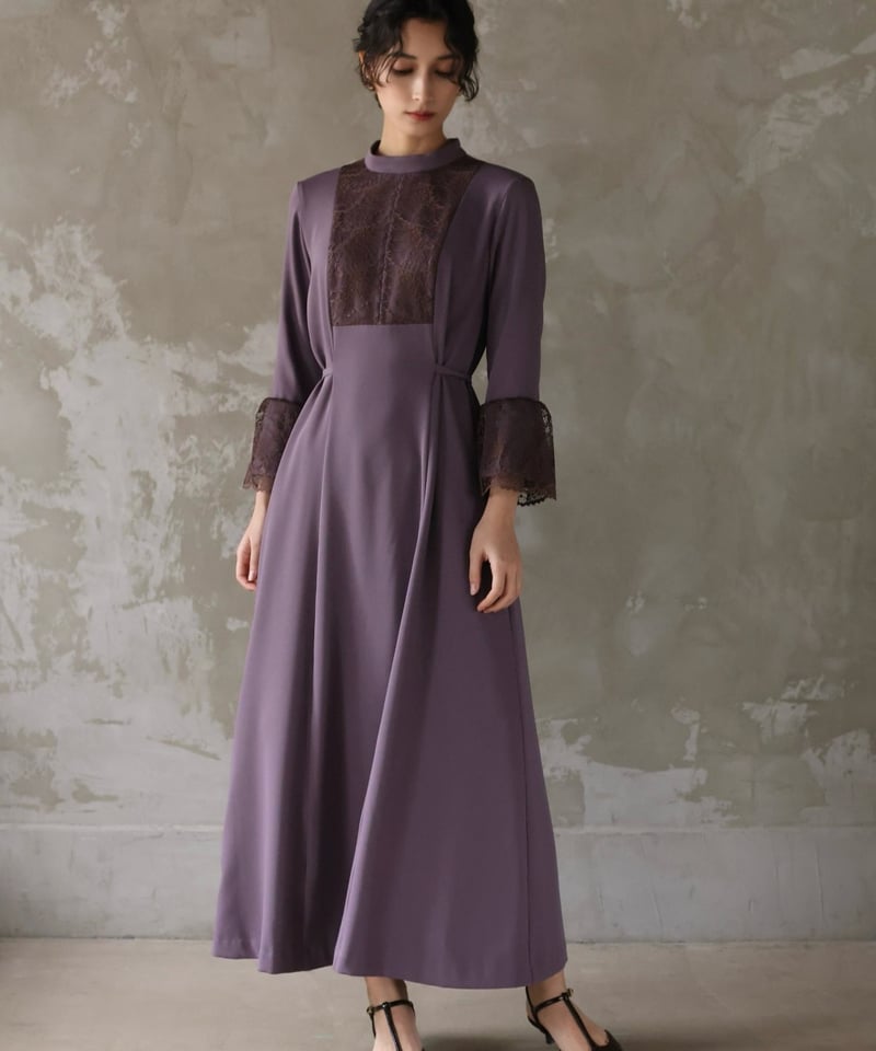 Lace buzam onepiece | MAHOROOGINO