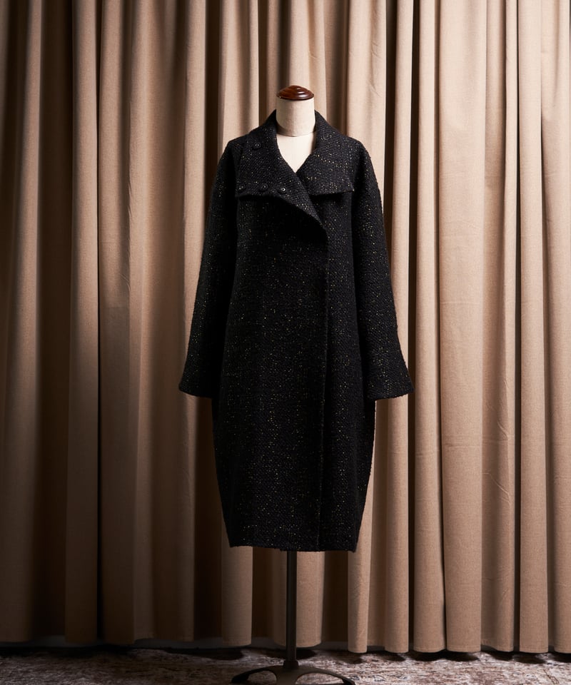 chono チョノ Monal tweed Long Coat ツィードコート chono チョノMonal tweed Long Coat ツィードコート